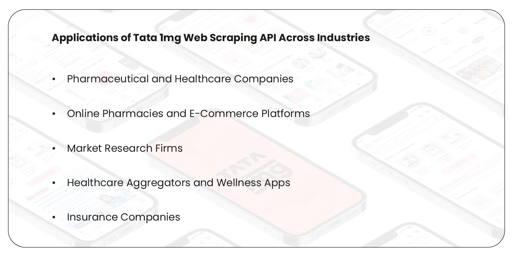 Applications of Tata 1mg Web Scraping API Across Industries.webp